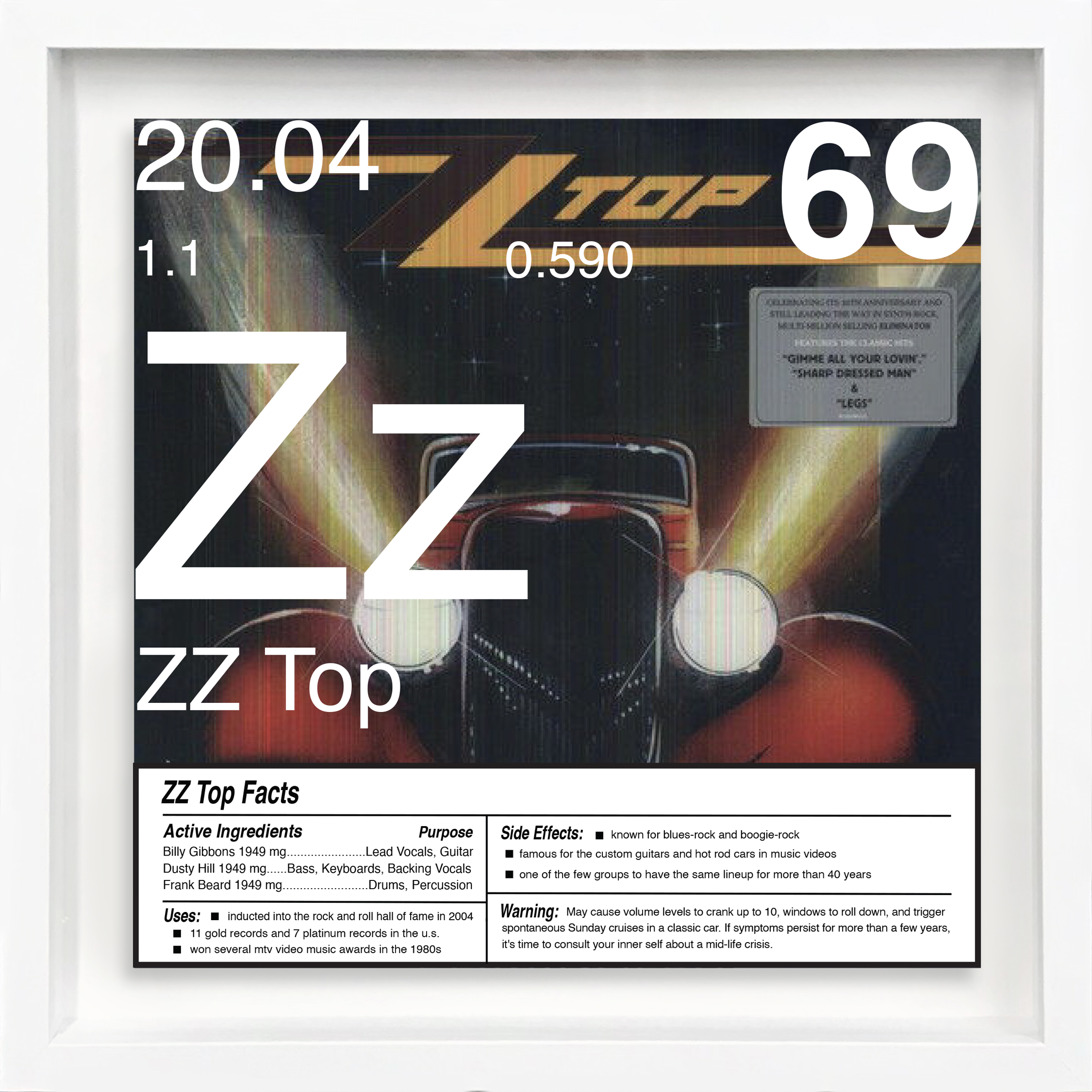 ZZ Top artwork